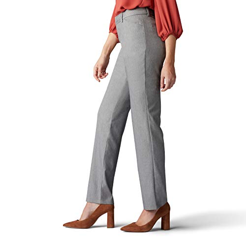 Lee Women's Wrinkle Free Relaxed Fit Straight Leg Pant