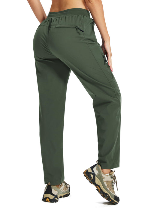 Lightweight Quick-Dry Hiking Cargo Jogger Pants with Pockets