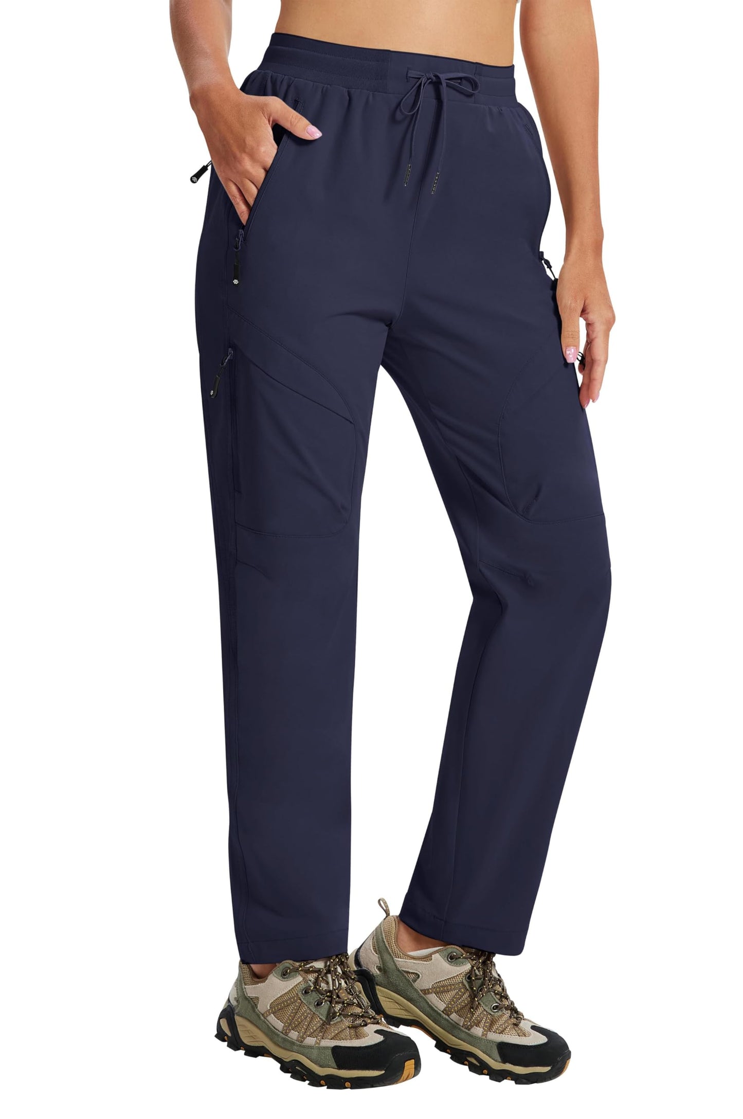 Lightweight Quick-Dry Hiking Cargo Jogger Pants with Pockets
