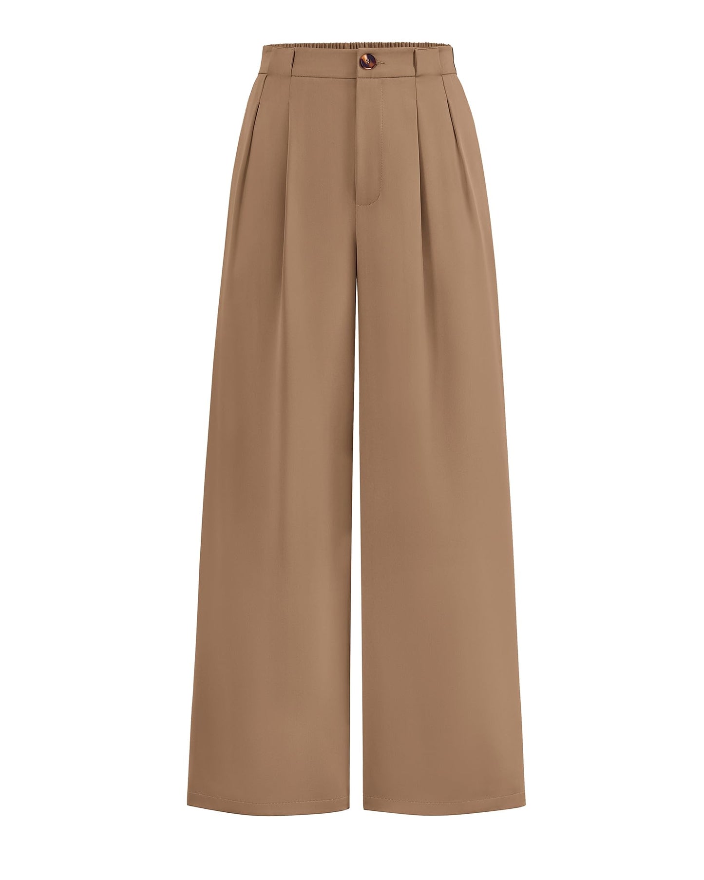 Women's High-Waisted Wide-Leg Palazzo Work Trousers