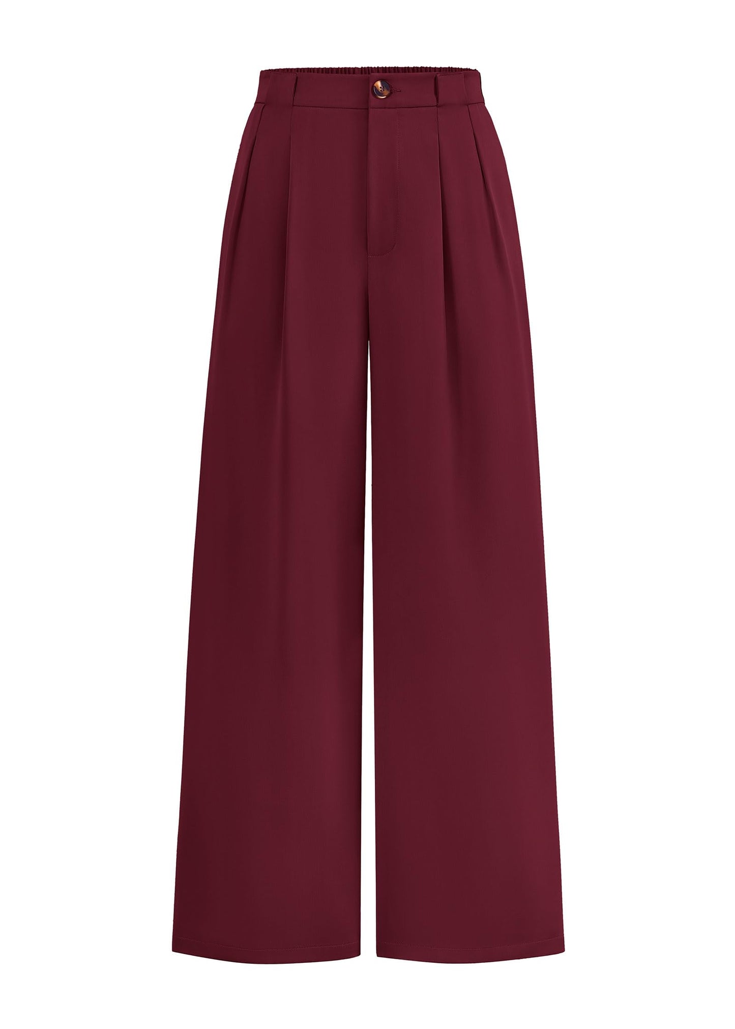 Women's High-Waisted Wide-Leg Palazzo Work Trousers