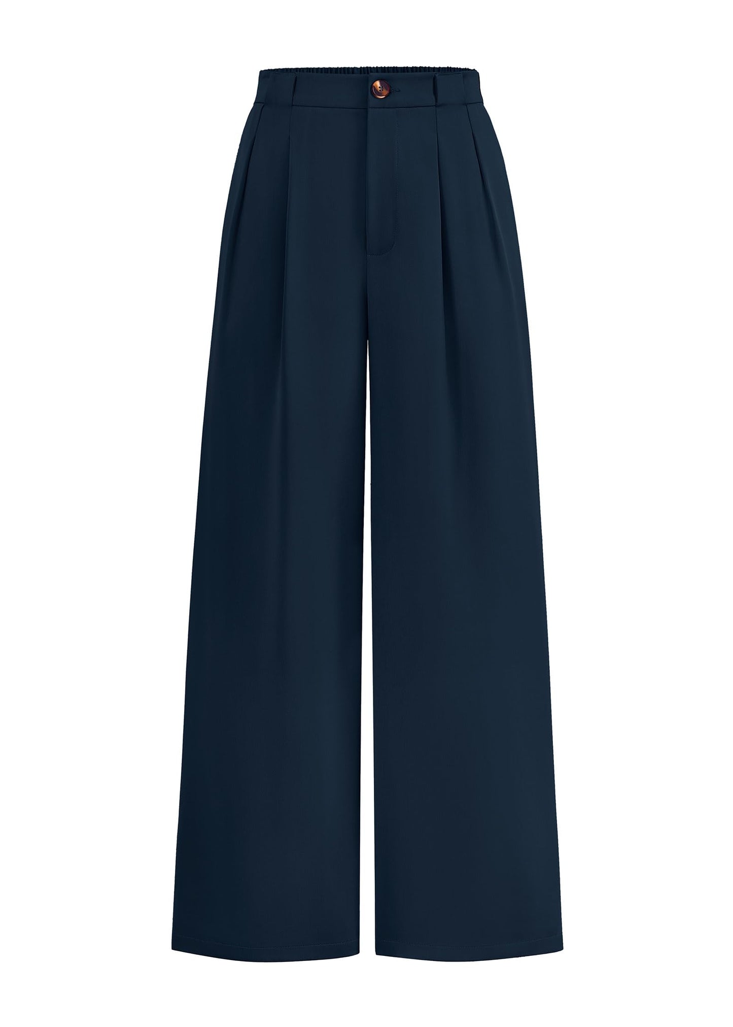 Women's High-Waisted Wide-Leg Palazzo Work Trousers