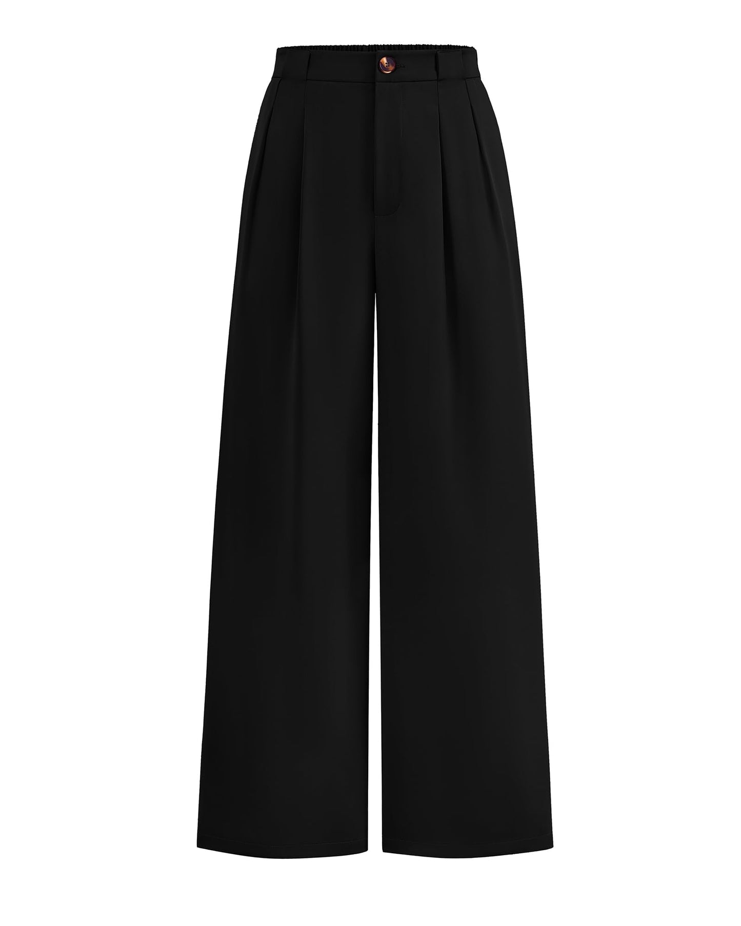 Women's High-Waisted Wide-Leg Palazzo Work Trousers