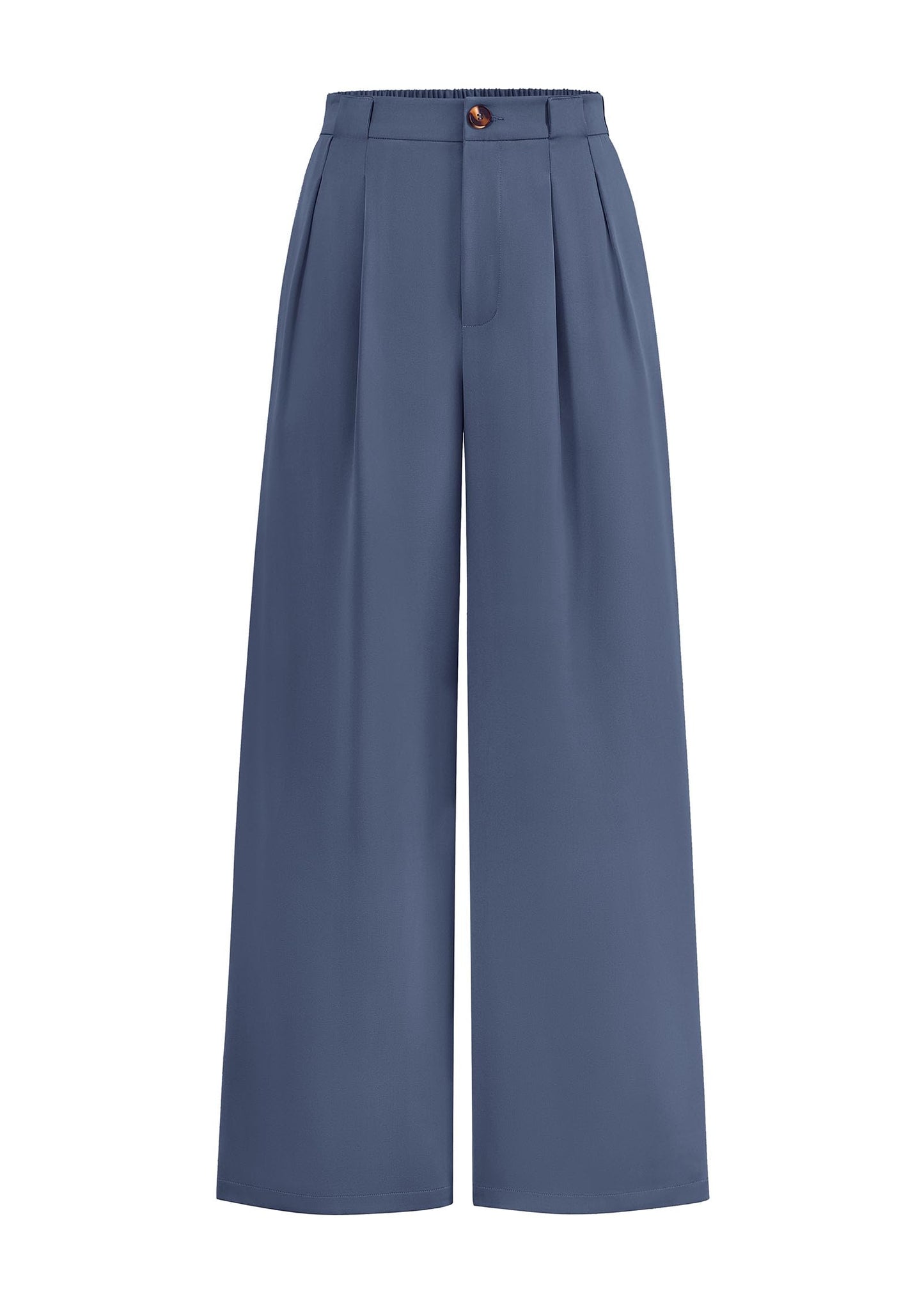Women's High-Waisted Wide-Leg Palazzo Work Trousers
