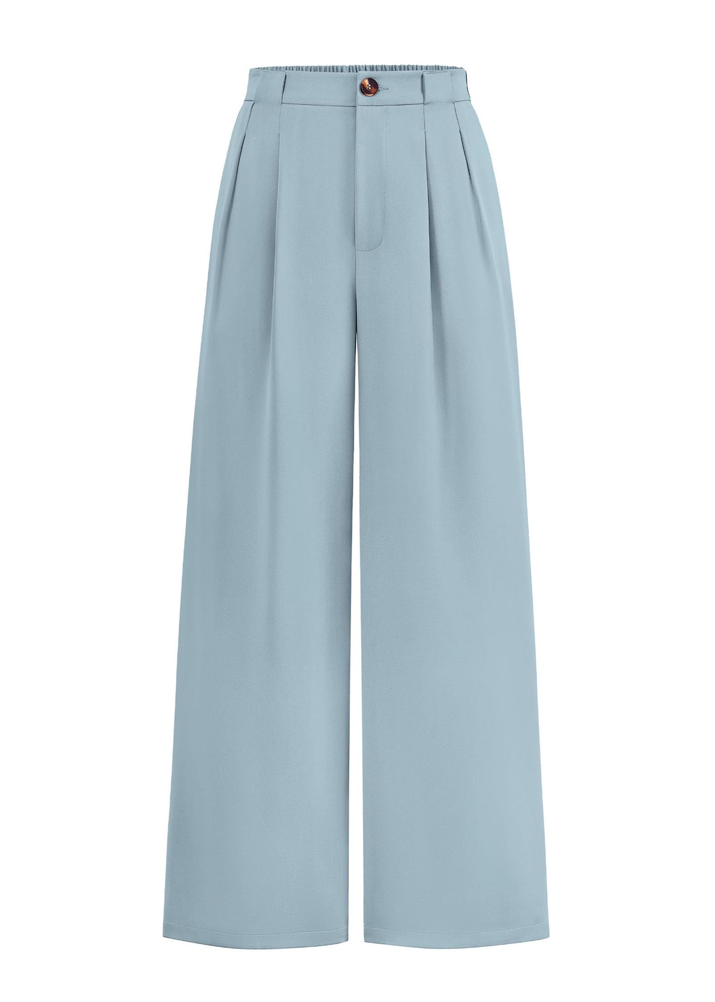 Women's High-Waisted Wide-Leg Palazzo Work Trousers