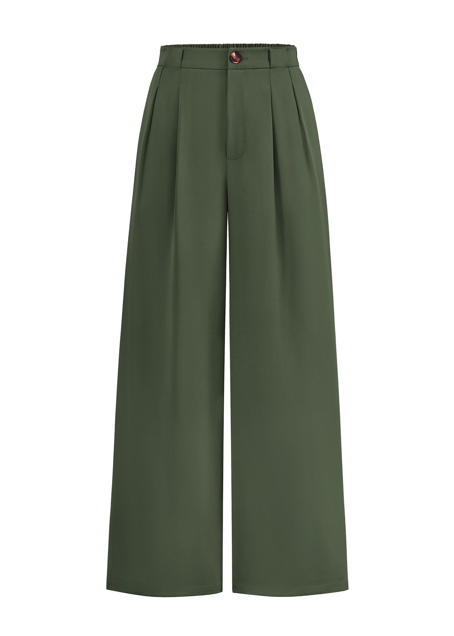 Women's High-Waisted Wide-Leg Palazzo Work Trousers