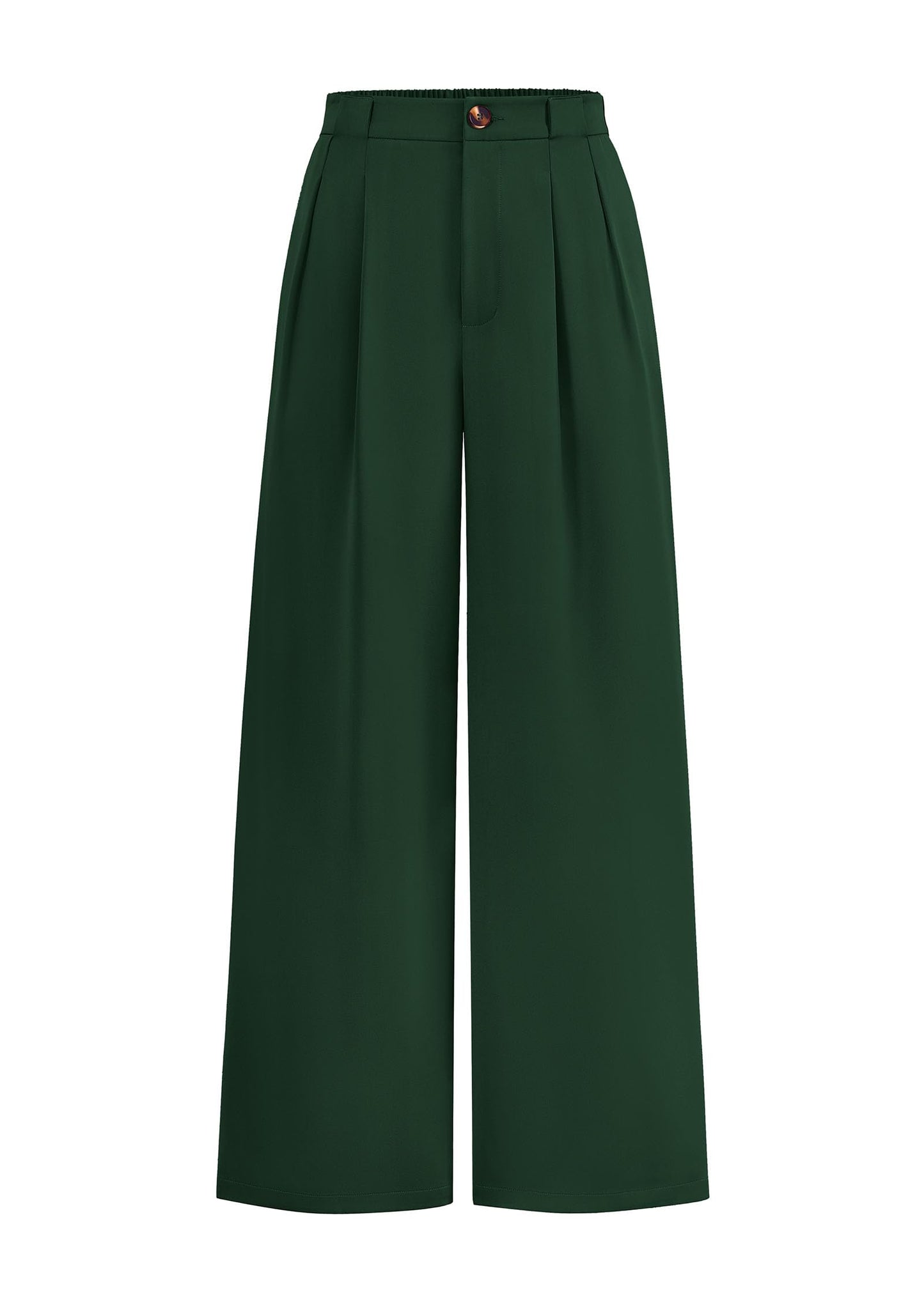 Women's High-Waisted Wide-Leg Palazzo Work Trousers