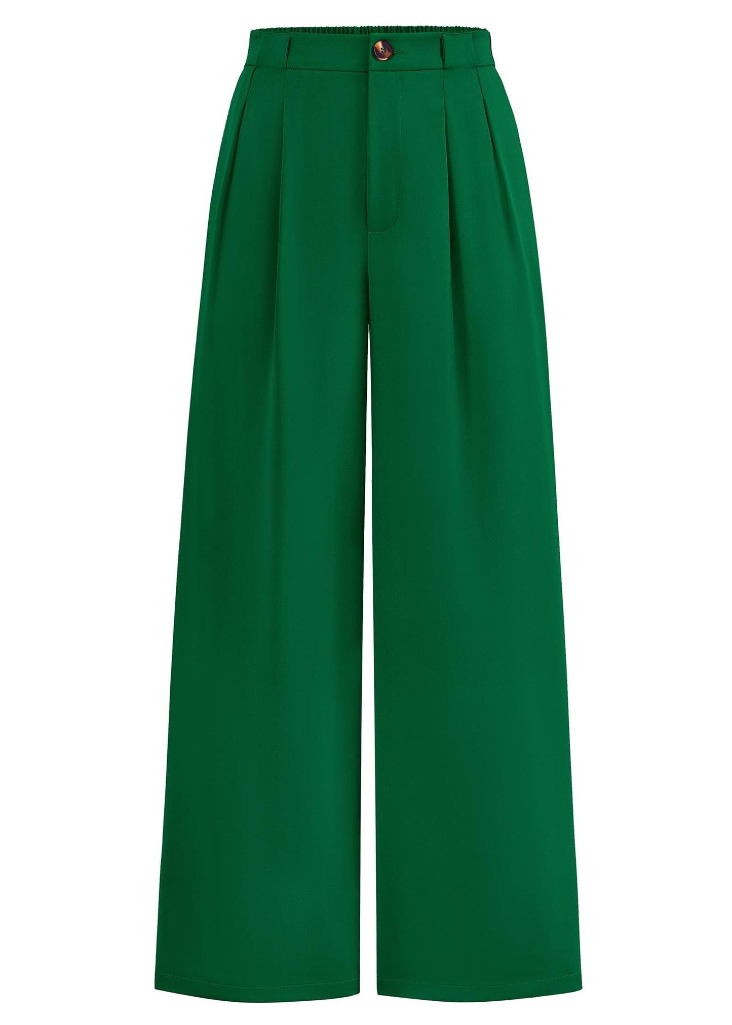 Women's High-Waisted Wide-Leg Palazzo Work Trousers