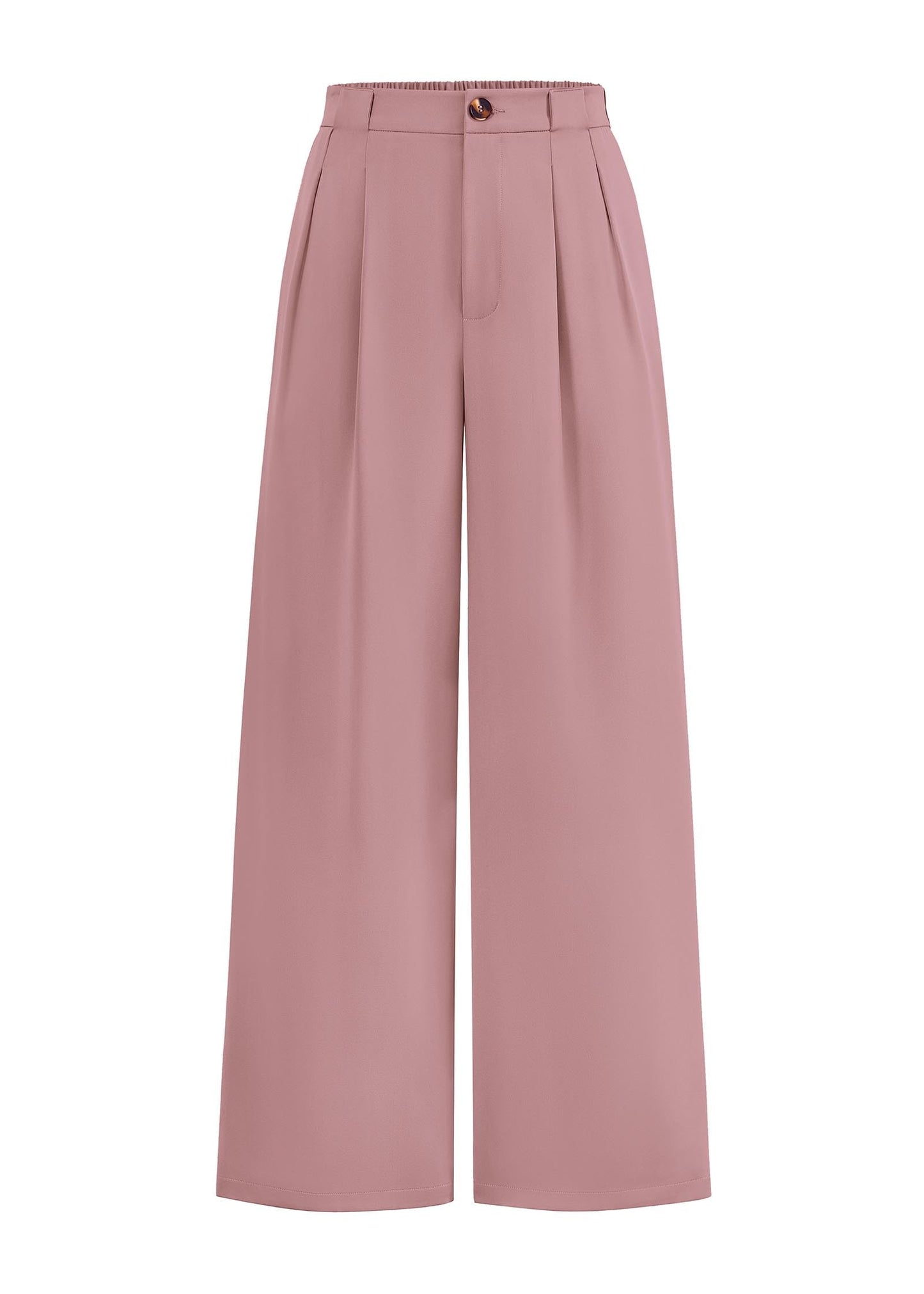 Women's High-Waisted Wide-Leg Palazzo Work Trousers