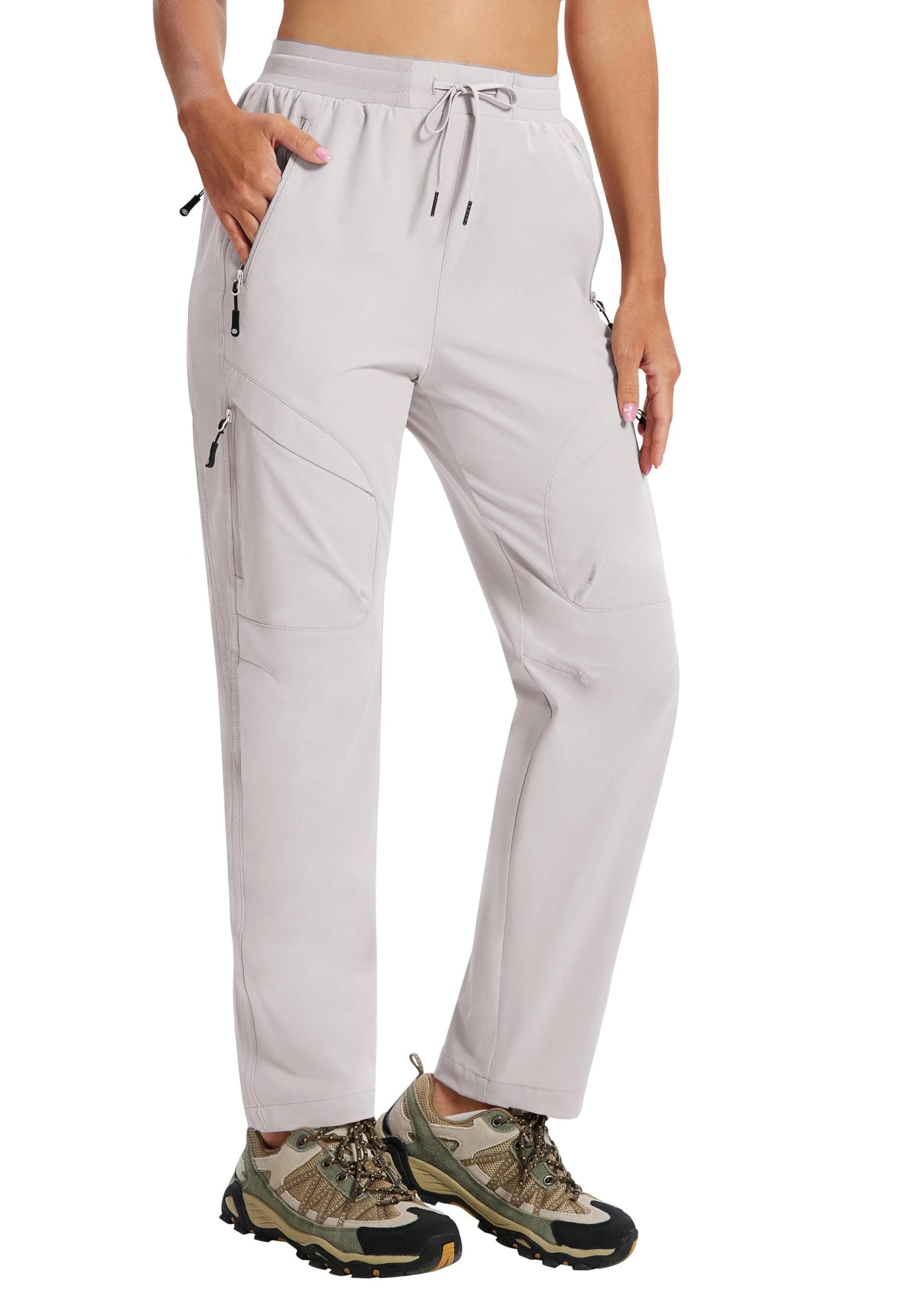 Lightweight Quick-Dry Hiking Cargo Jogger Pants with Pockets