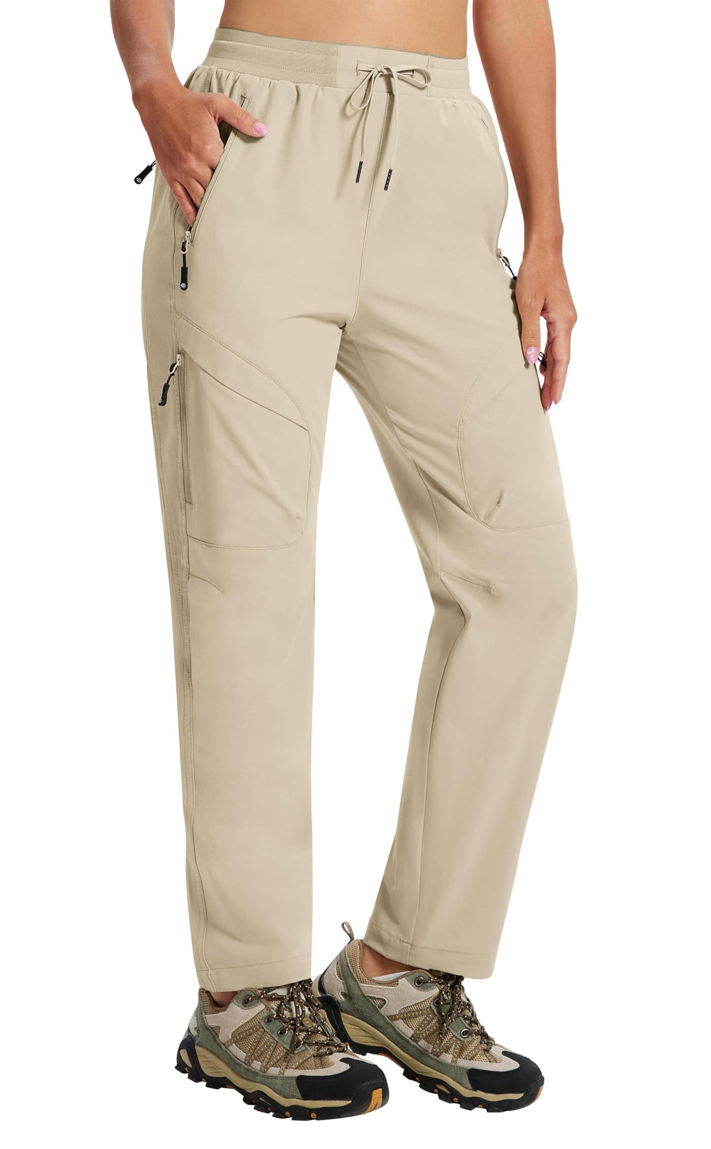 Lightweight Quick-Dry Hiking Cargo Jogger Pants with Pockets