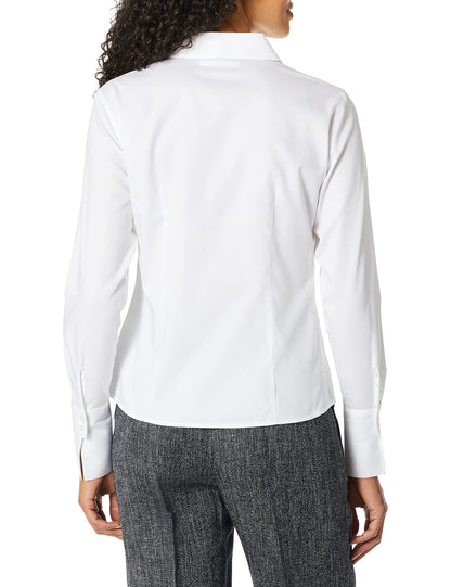 Long Sleeve Wrinkle-Free Non-Iron Button Shirt